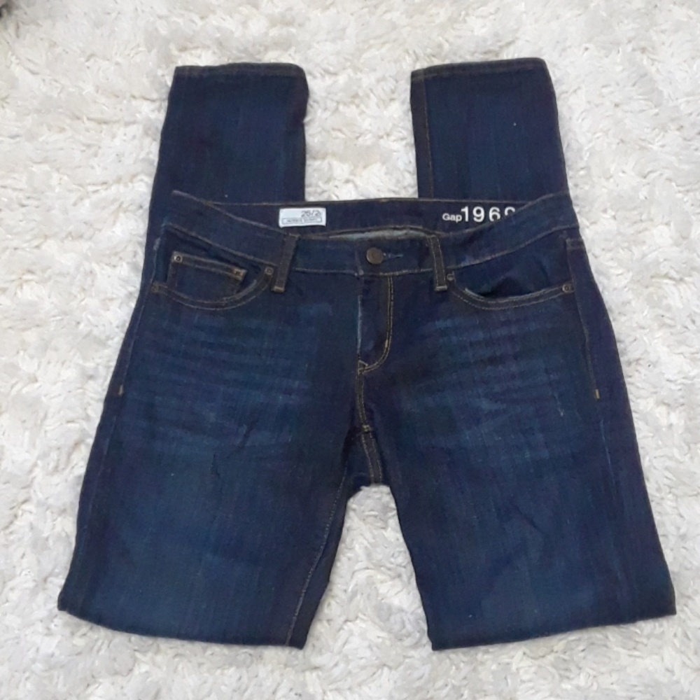 {Gap} Always Skinny Distressed Jeans